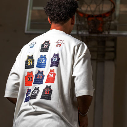 Camiseta Over - 90s Icons - Off-white