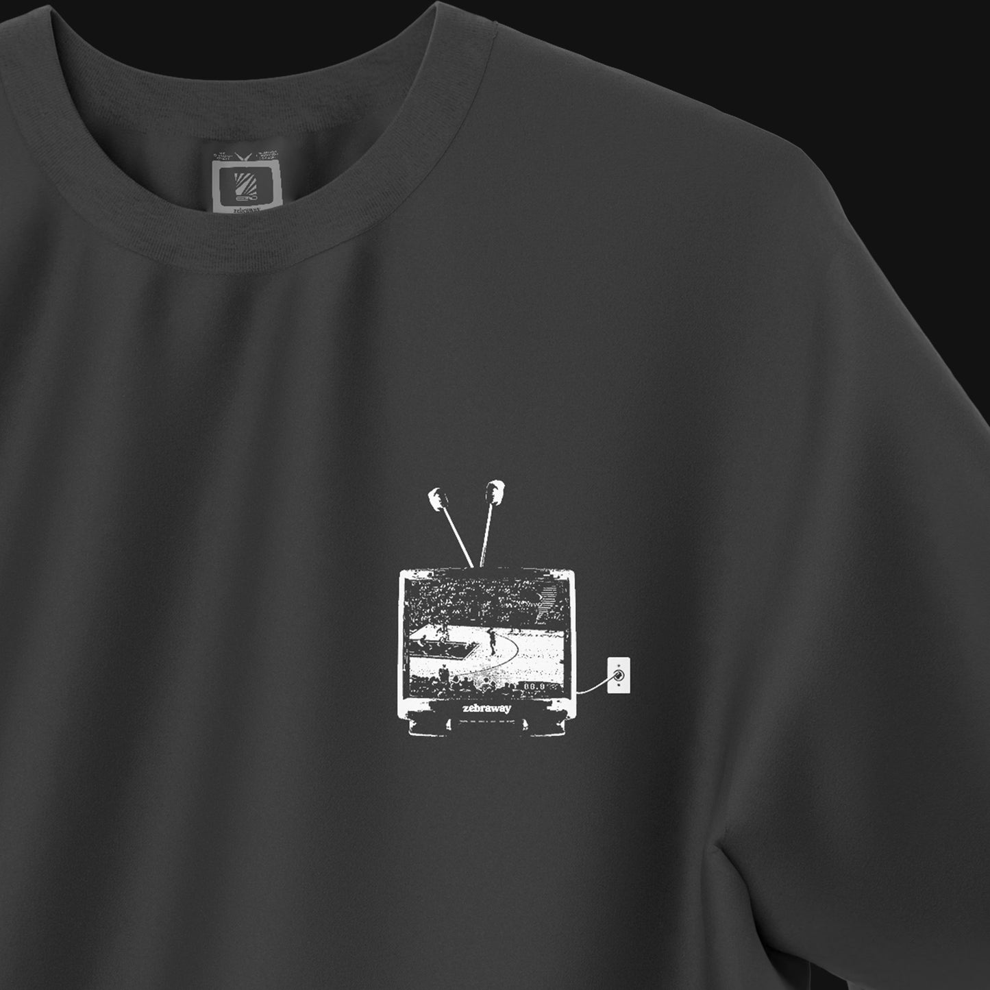 Camiseta Over - 90s Icons - Preta