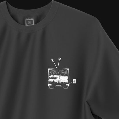 Camiseta Over - 90s Icons - Preta