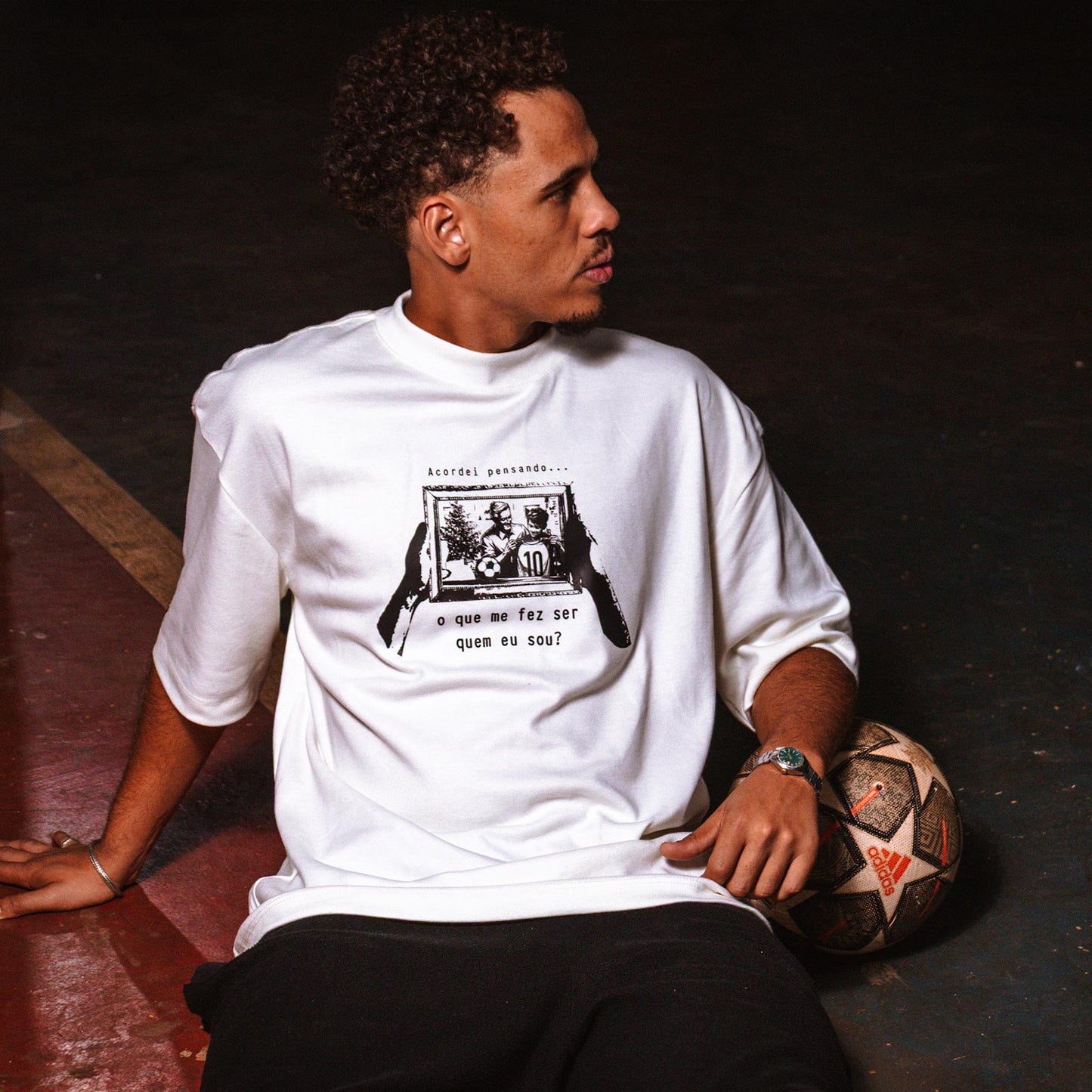 Camiseta Over - Legado - Off-white