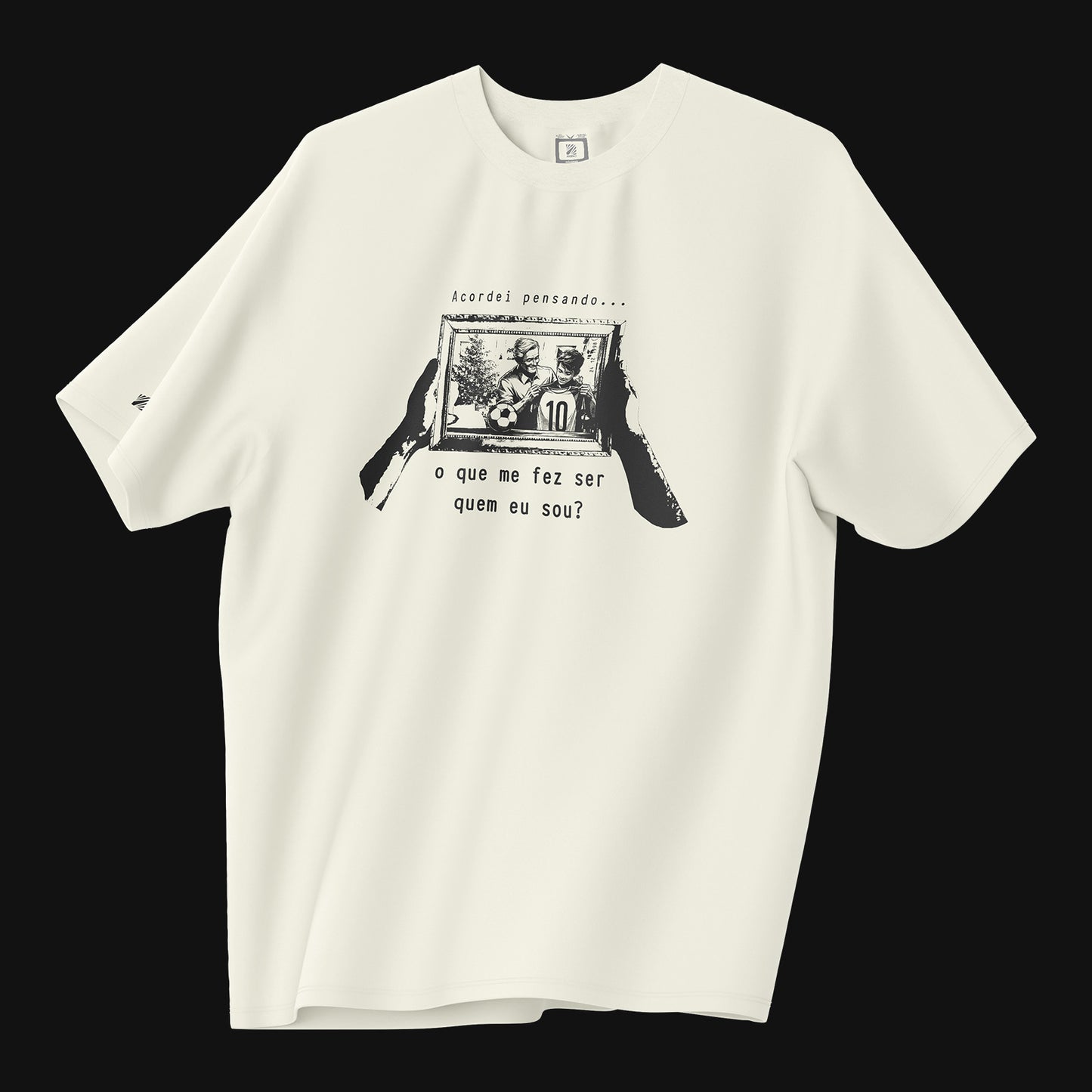 Camiseta Over - Legado - Off-white