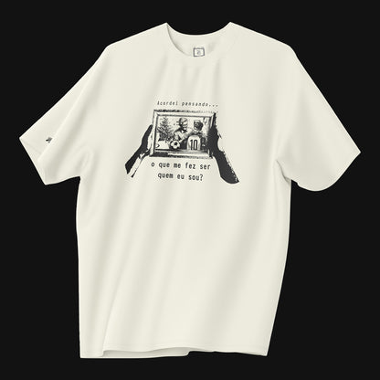 Camiseta Over - Legado - Off-white