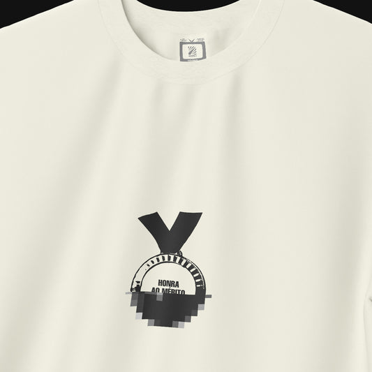 Camiseta Over - Loading Memories - Off-white - Apenas Frente