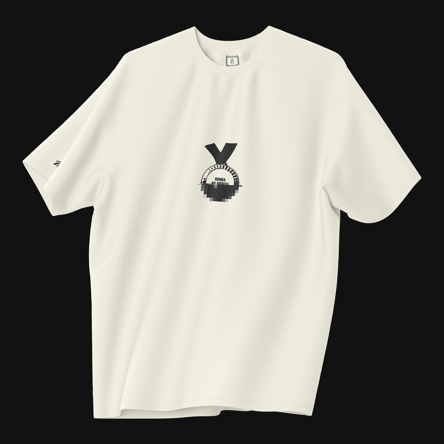 Camiseta Over - Loading Memories - Off-white - Apenas Frente