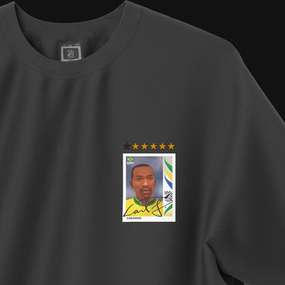 Camiseta Over - Procura-se Craque - Preta - Apenas Frente