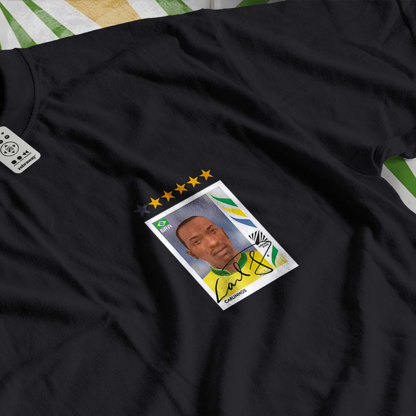Camiseta Over - Procura-se Craque - Preta