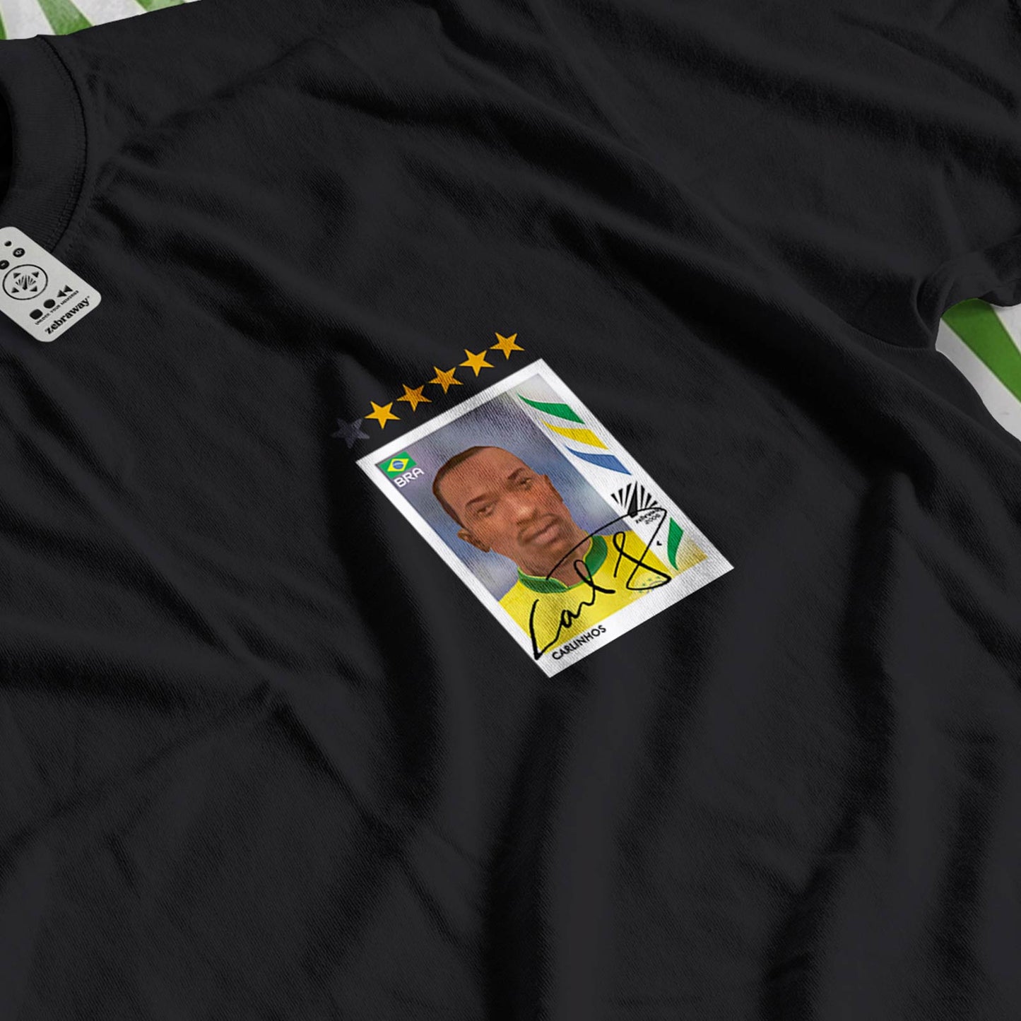 Camiseta Over - Procura-se Craque - Preta - Apenas Frente